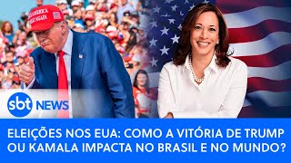 🔴PODER EXPRESSO  Eleições nos EUA como a vitória de Trump ou Kamala impacta o Brasil e o mundo [upl. by Apeed]