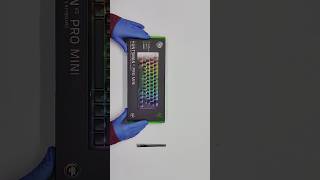 RAZER HUNTSMAN PRO MINI GAMING KEYBOARD unboxing accessories gamingkeyboard asmr razorkeyboard [upl. by Reema]