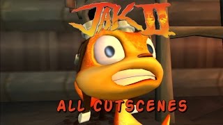 Jak 2  All Cutscenes  1080p60fps No Commentary [upl. by Winni]