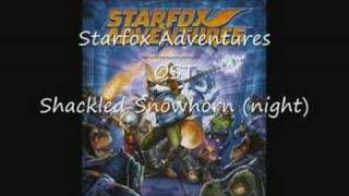 Starfox Adventures OST  Shackled Snowhorn night [upl. by Horwath]