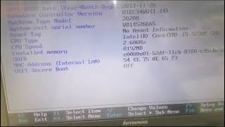 How to Enter BIOS Lenovo ThinkPad all Models  What is the Boot Key Lenovo B590 [upl. by Cawley452]