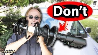 Why Not to Buy a Cheap Quick Strut Assembly for Your Car [upl. by Questa]