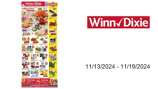 Winn Dixie Weekly Ad US  11132024  11192024 [upl. by Martella]