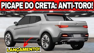 🚨 NOVA PICAPE DO CRETA NO BRASIL É A ANTIMONTANA E VAI SER LÍDER PRODUÇÃO NACIONAL [upl. by Zellner]