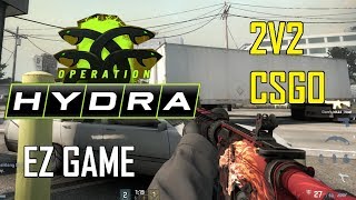 2V2 COMPETITIVE CSGO  OPERATION HYDRA WINGMAN [upl. by Regine]