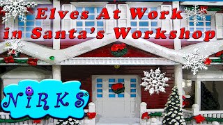 Elves at Work In Santas Workshop For Kids  quotIn A Snow Globequot by In A World Music Kids The Nirks™ [upl. by Gwenore]