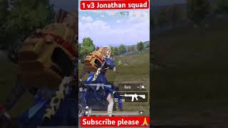 Wait 1 v3 JONATHANGAMINGYT squadbgmi bgmishorts trendingvideo pubgmobile reelsvideo [upl. by Hoashis]