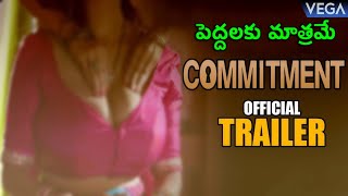 Commitment Movie Trailer  Tejaswi Madivada  AnveshiJain  Latest Telugu Trailers 2020 Commitment [upl. by Adlih362]