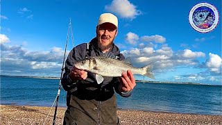 Sea Fishing UK  Sandy Point Hayling Island  November [upl. by Marja]