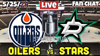 Dallas Stars vs Edmonton Oilers Live NHL Live Stream [upl. by Ahsekram]