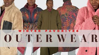 WINTER OUTWEAR FAVORITES  Tips for choosing winter creative outerwear pieces winteroutfits [upl. by Anaicilef845]