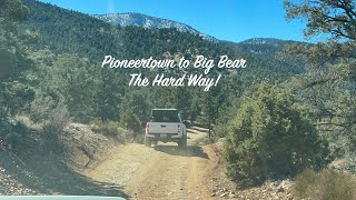 Pioneertown to Big Bear the Hard Way [upl. by Leihcar]