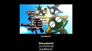 Sgt Frog Keroro Gunso Season 3 Outro EnglishJapanese Sub [upl. by Ivanah]