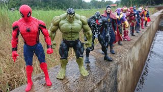 Avengers Superhero Story Marvels SpiderMan 2 Hulk Iron Man Captain America Venom [upl. by Kerry]