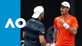 MatthewLindstedt v JohnsonKudla match highlights 1R  Australian Open 2019 [upl. by Broeker591]