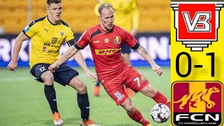 Highlights Vejle BK vs FC Nordsjaelland  01  Danish superligaen  all goals  vejle stadion [upl. by Ymled]