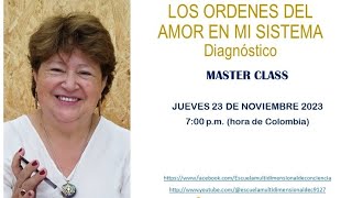 Master Class Los Ordenes del Amor en mi Sistema [upl. by Haran]