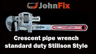 Crescent Stillson pipe wrench is restored [upl. by Attah]