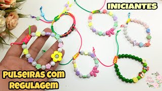 PULSEIRAS COM REGULAGEM MACRAMÊ  Gaste pouco e venda muito neste verão [upl. by Bruno]