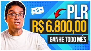 COMO LUCRAR R6800 TODO MÊS NA INTERNET COM PLR [upl. by Jeanine941]