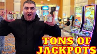 Winning JACKPOTS On Every Slot Machines At Casino [upl. by Friedlander]