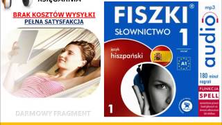 SZYBKA NAUKA HISZPAŃSKIEGO  FISZKI audio  Słownictwo 1  Szybka Nauka Słówek MP3 [upl. by Talia]