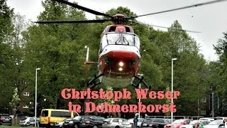 Bk 117 Christoph Weser  Rettungshubschrauber an Tag der Helfer [upl. by Specht251]