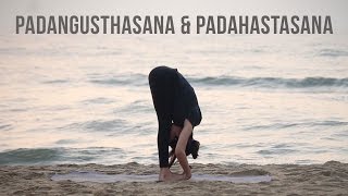 How to Padangusthasana amp Padahastasana  Big Toe amp Hand Foot Pose [upl. by Aenea]