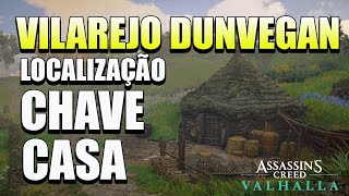 Localização da Chave da Casa Vilarejo de Dunvegan  Assassins Creed Valhalla [upl. by Bissell]