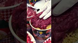 It turns out that Chaoshan people eat beef instant noodles like this food shorts viralvideo [upl. by Asilat]