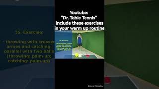 Home Exercises Ping Pong how to practice table tennis alone without table [upl. by Laamak]