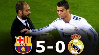 Barcelona 50 Real Madrid ● All Goals and Full Highlights ● English Commentary ● 29112010 [upl. by Livy]