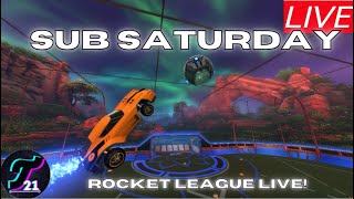 Tournaments with SUBS  Rocket League LIVE [upl. by Groeg]