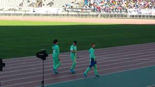 130903 Idol athletic championship mblaq fancam [upl. by Wilda444]