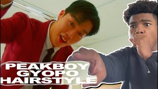 Peakboy  GYOPO HAIRSTYLE Music Video REACTION [upl. by Eulalee]