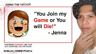 NAG JOIN AKO SA SERVER NI JENNA THE HACKER at Ito NANGYARI  Roblox Creepypasta [upl. by Ahsoek]