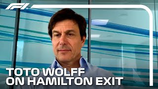 Toto Wolff On Lewis Hamiltons Mercedes Exit [upl. by Atil592]