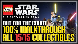 Out For The Count 100 Walkthrough LEGO The Skywalker Saga [upl. by Resee228]