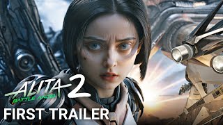 Alita Battle Angel 2 — First Trailer 2024 — Rosa Salazar Edward Norton [upl. by Hank]