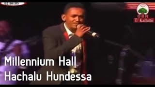 Millennium Hall Benefit Concert  Hachalu Hundessa [upl. by Itoyj]