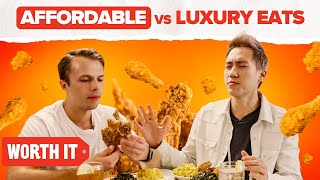 Is EXPENSIVE Food Actually BETTER Taste Test [upl. by Cleave438]