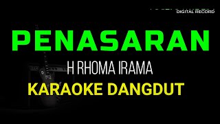 PENASARAN KARAOKE DANGDUT ORIGINAL RHOMA IRAMA HD AUDIO [upl. by Pearline]