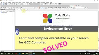 How to fix environment error in Code Blocks in Tamil  MinGW Folder Missing in Code Blocks Software [upl. by Harriette]