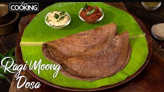 Ragi Dosa Recipe  Healthy Breakfast Recipes  Weight Loss Dosa Recipe HomeCookingShow [upl. by Assek]