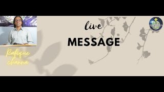 LIVE MESSAGE BY PASTOE RAFIQUE CHANNA AND HE WILL ALOSE PARYER FOR ALL PEOPIE [upl. by Reis]