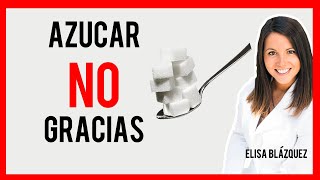 ⛔⛔ El AZÚCAR perjudica seriamente la SALUD RealFood ⚫ ELISA BLÁZQUEZ Nutricionista [upl. by Elleraj758]