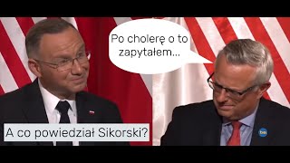 Dziennikarz TVN wyjaśniony został przez prezydenta Dudę [upl. by Rodrick]