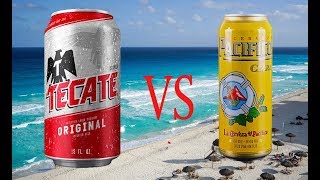 Tecate Original vs Pacifico Mexican Beer Battle Round 3 [upl. by Artiek]