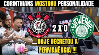 🔴CORINTHIANS JOGA BEM VENCE O DERBY E GARANTE A PERMANÊNCIA NA SÉRIE A GARRO E YURI ALBERTO DECIDEM [upl. by Loveridge]