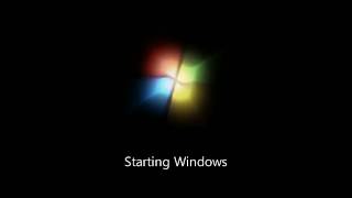 Windows 7 startup with Windows XP sound Pitch Shifted [upl. by Cate485]